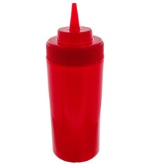 Thunder Group Squeeze Bottle, Wide Mouth, 16 oz