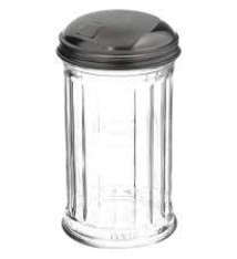Update International Sugar Jar w/ FLap Lid, 12 oz