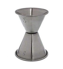 Update International Jigger, S/S, 1 x 1-1/4 oz