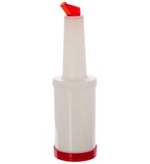Thunder Group Storer & Pourer, Red, 1 Qt