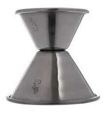 Update International Jigger, S/S, 3/4 x 1-1/2 oz