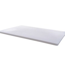 Thunder Group Cutting Board, 18" x 12" x 1/2", White
