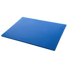 Thunder Group Cutting Board, 24" x 18" x 1/2", Blue