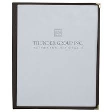 Thunder Group Single Menu Cover, 8-1/2" x 11"
