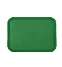 Thunder Group Fast Food Tray, 10-1/2" x 13-1/2", Green
