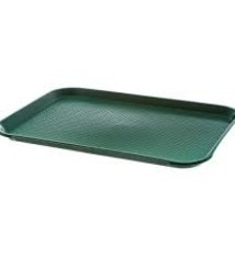 Thunder Group Fast Food Tray, 12" x 16-3/4", Green