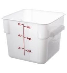 Thunder Group Food Storage Containers, 6 Qt