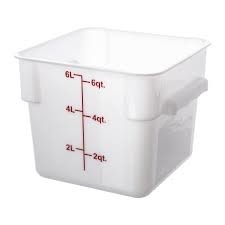 Thunder Group Food Storage Containers, 6 Qt