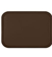 Thunder Group Fast Food Tray, 14" x 17-3/4", Brown