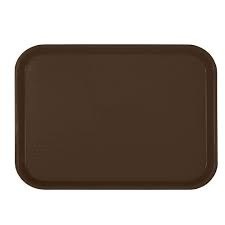 Thunder Group Fast Food Tray, 14" x 17-3/4", Brown