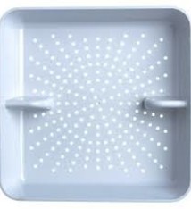 Thunder Group Floor Drain Strainer, 8-1/2" x 8-1/2" x 2-1/4"