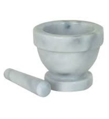 Thunder Group Mortar & Pestle Grinder, 5" Dia