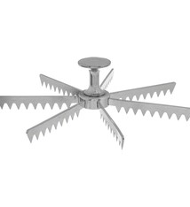 Update International Cake/Pie Marker, Alum, 7 Section