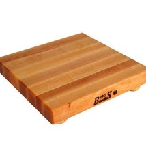 John Boos Cutting Board, Maple, 12" x 12" x 1-1/2"