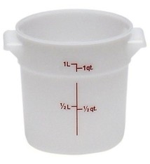 Cambro Food Storage Container, 1 Qt