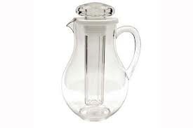 Winco Water Pitcher w/Core, 2 Qt