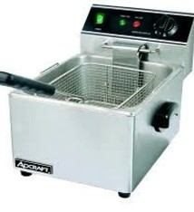 Admiral Craft Countertop Deep Fryer, 120V, 1750 Watt