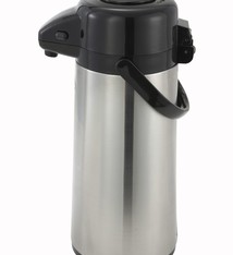 Winco Airpot w/Push Button, 3 Liter