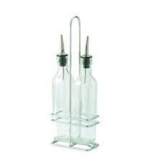 Winco Oil & Vinegar Bottle Set, 8 oz