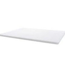 Thunder Group Cutting Board, 24" x 18" x 1/2", White