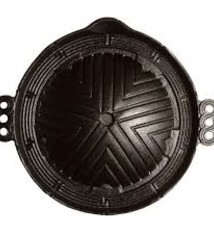 Thunder Group BBQ Plate, Cast Iron, 10-1/4"