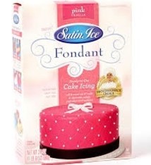 Ateco Fondant, Pink/Vanilla, 1.5 lb
