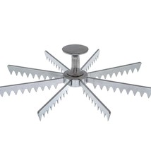 Update International Pie/Cake Marker, Alum, 8 Section