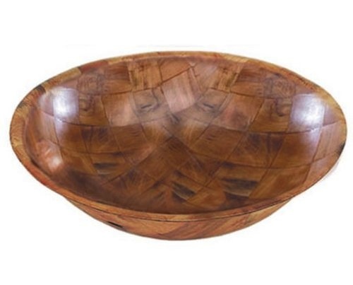 Update International Wood Salad Bowl, 14"