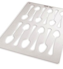 Paderno Tuile Stencil, 12 Spoons
