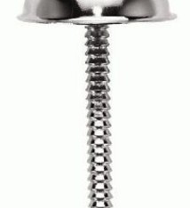 Paderno Flower Nail, S/S, Dome, 1-1/2"