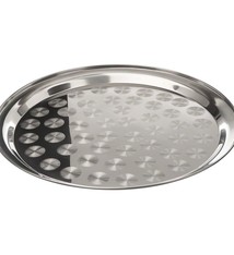 Update International Serving Tray, S/S, 14" Dia