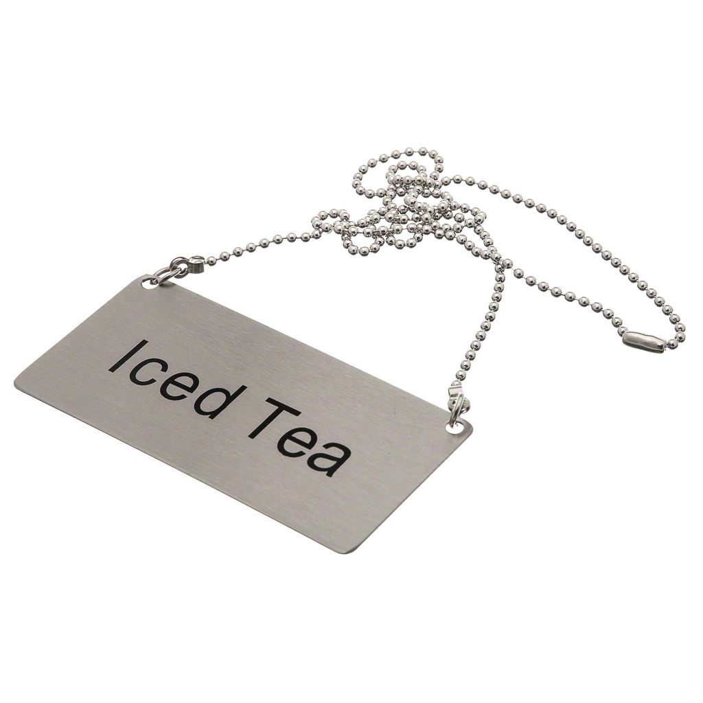 Update International Chain Sign, S/S, "Iced Tea"