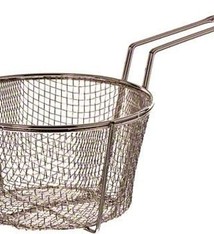 Update International Fryer Basket, Nickel Pltd, 8-1/2" Dia
