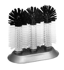 Johnson Rose Glass Brush, Triple