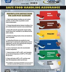 Johnson Rose Food Handling Chart