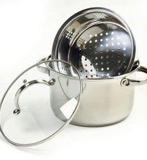 Norpro Steamer/Cooker, S/S, 4 Qt