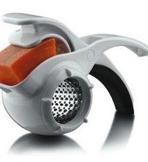 Microplane Rotary Grater, Fine/Coarse