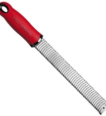 Microplane Zester/Grater, S/S, "Premium" Red