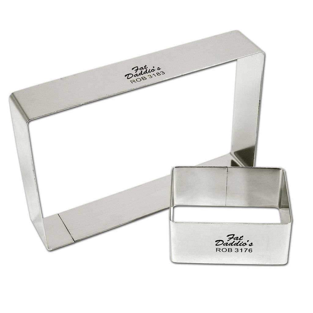 Fat Daddio's Cake Ring, S/S, 3-1/4" x 1-3/4" x 1.375"