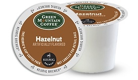 Keurig K-Cups, "Hazelnut"