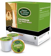 Keurig K-Cups, "Columbian FTS Decaf"