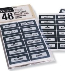 Olde Thompson Spice Label Set