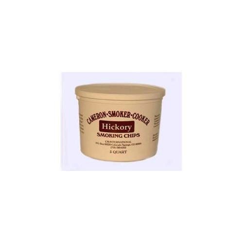 Cameron Products Smoker Chips, Hickory, 5 Qt
