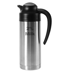 Service Ideas Carafe, "2% Milk", 1L