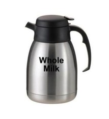 Service Ideas Carafe, "Whole Milk", 1.5 Liter