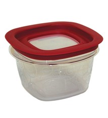 Rubbermaid Food Storage Container, 5-1/16" x 3-3/8" Deep