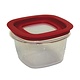 Rubbermaid Food Storage Container, 5-1/16" x 3-3/8" Deep