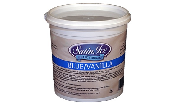Ateco Fondant, Blue/Vanilla, 2 lb
