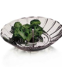 Focus Foodservice Steamer Basket, S/S, 9" Dia