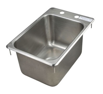 BK Resources Hand Sink, 10" x 14" x 10"